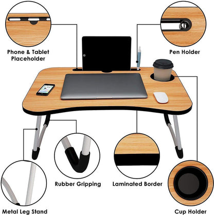 Wood Multipurpose Foldable Table