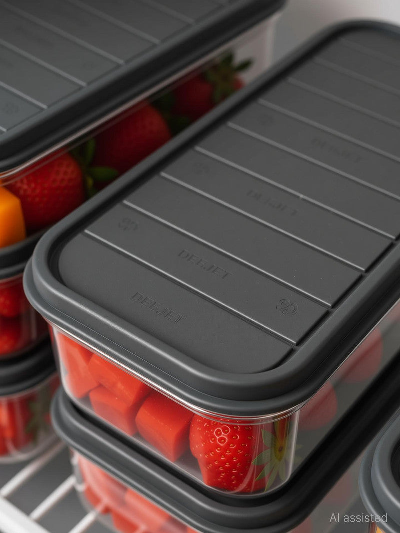 Fridge Organizer Storage Boxes