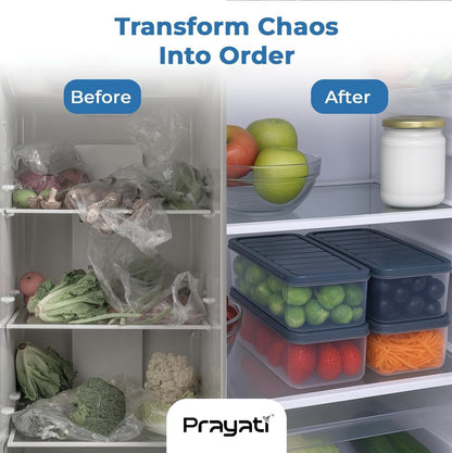 Fridge Organizer Storage Boxes