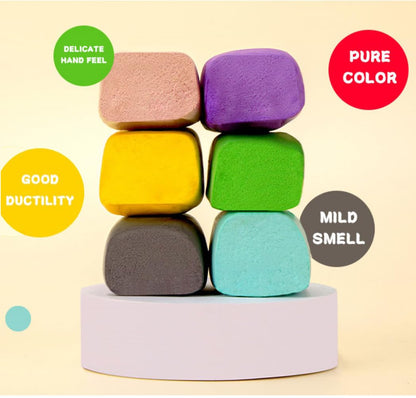 24 Pcs Air Dry Clay for Kids