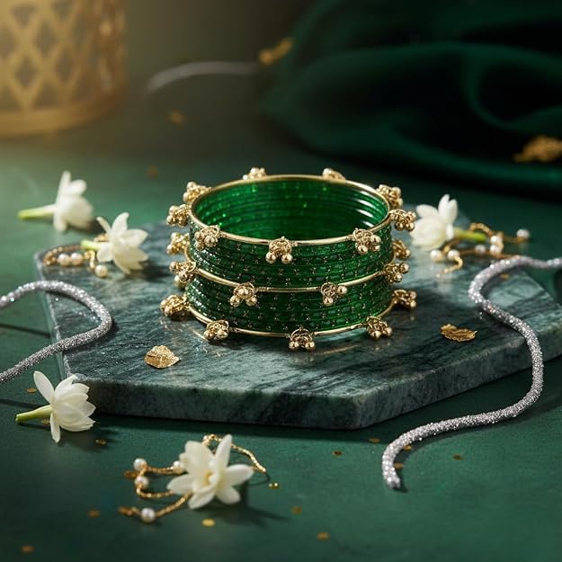 Glass Bangles Set for Women