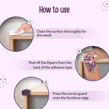 Baby Proofing Edge & Corner Guards