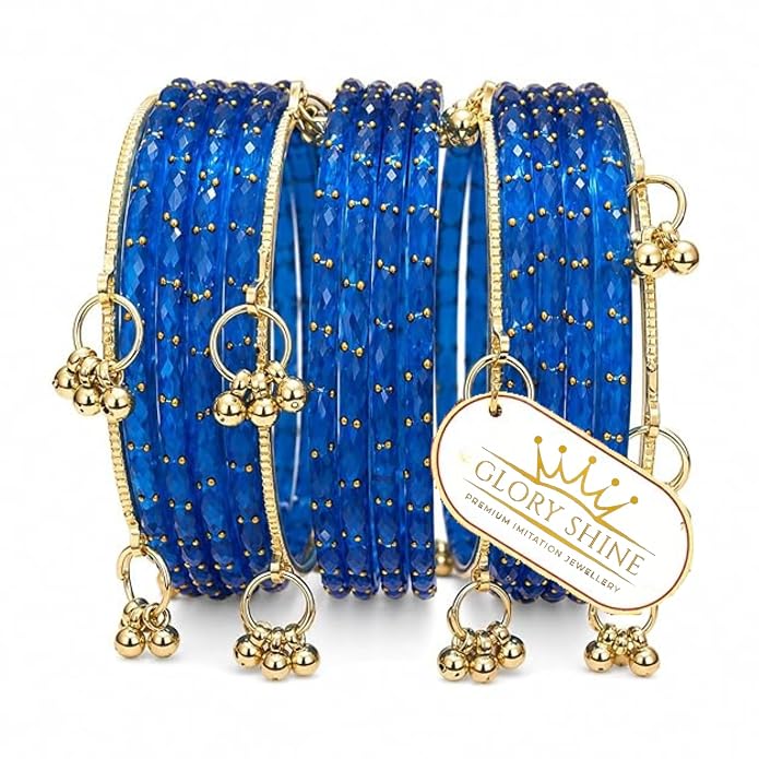 Glass Bangles Set for Women