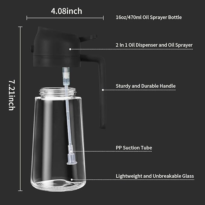 Oil spray bottle