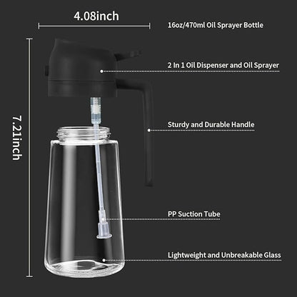 Oil spray bottle